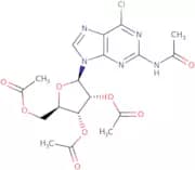 2-Acetamido-6-chloro-9-(2',3',5'-tri-O-acetyl-b-D-ribofuranosyl)purine