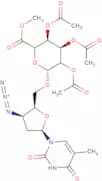 3'-Azido-3'-deoxythymidine 2,3,4-tri-O-acetyl-b-D-glucuronide methyl ester