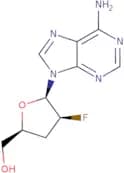 6-Amino-9-(2',3'-dideoxy-2'-fluoro-β-D-arabinofuranosyl)purine