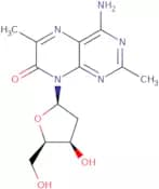4-Amino-2,6-dimethyl-8-(2'-deoxy-b-D-ribofuranosyl)-7-pteridone