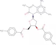4-Amino-2,6-dimethyl-8-(2'-deoxy-3',5'-di-O-toluoyl-b-D-ribofuranosyl)-7-pteridone
