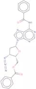 3'-Azido-N6-benzoyl-5'-O-benzoyl-2',3'-dideoxyadenosine