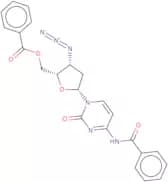 3'-Azido-N4-benzoyl-5'-O-benzoyl-2',3'-dideoxycytidine