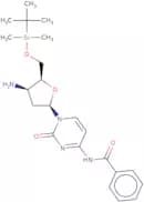 3'-Amino-N4-benzoyl-5'-O-tert-butyldimethylsilyl-2',3'-dideoxycytidine