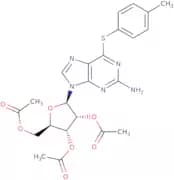 2-Amino-6-(4-methylphenyl)thio-9-(2',3',5'-tri-O-acetyl-b-D-ribofuranosyl)purine