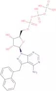 4-Amino-3-(1-naphthylmethyl)-1H-pyrazolo[3,4-d]pyrimidine-1-(b-D-ribofuranosyl-5'-triphosphate)
