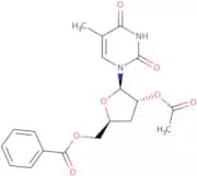 2'-O-Acetyl-5'-O-benzoyl-3'-deoxy-5-methyluridine