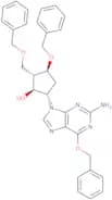 (1S,2S,3S,5S)-5-(2-Amino-6-(benzyloxy)-9H-purin-9-yl)-3-(benzyloxy)-2-(benzyloxymethyl)cyclopentan…