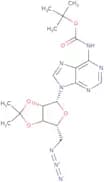 5'-Azido-N6-Boc-5'-deoxy-2',3'-O-isopropylideneadenosine