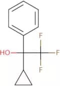 1-Cyclopropyl-2,2,2-trifluoro-1-phenylethan-1-ol