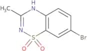7-Bromo-3-methyl-4H-1,2,4-benzothiadiazine-1,1-dione