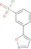 3-(1,2-Oxazol-5-yl)benzene-1-sulfonyl chloride