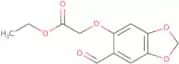 Ethyl 2-[(6-formyl-1,3-dioxaindan-5-yl)oxy]acetate
