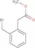 Benzeneacetic acid, 2-(bromomethyl)-, methyl ester