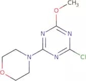 2-Chloro-4-methoxy-6-(4-morpholinyl)-1,3,5-triazine