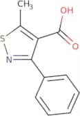 5-Methyl-3-phenyl-1,2-thiazole-4-carboxylic acid