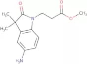 Methyl 3-(5-amino-3,3-dimethyl-2-oxoindolin-1-yl)propanoate