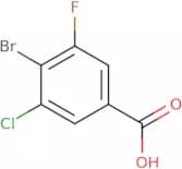 4-Bromo-3-chloro-5-fluorobenzoic acid