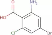 2-Amino-4-bromo-6-chlorobenzoic acid
