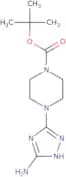 tert-butyl 4-(5-amino-4H-1,2,4-triazol-3-yl)piperazine-1-carboxylate