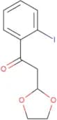 2-(1,3-Dioxolan-2-yl)-1-(2-iodo-phenyl)-ethanone