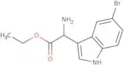 Ethyl 2-amino-2-(5-bromo-1H-indol-3-yl)acetate