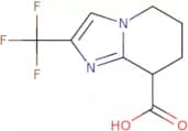 2-(Trifluoromethyl)-5H,6H,7H,8H-imidazo[1,2-a]pyridine-8-carboxylic acid