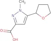 1-Methyl-5-(oxolan-2-yl)-1H-pyrazole-3-carboxylic acid