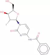 N4-Benzoyl-1-(2'-deoxy-2'-fluoro-b-D-arabinofuranosyl)cytosine