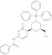 N4-Benzoyl-7'-hydroxy-N-trityl-morpholino cytosine monomer