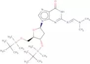 3',5'-Di-O-(tert-butyldimethylsilyl)-2'-deoxy-N2-DMF-guanosine