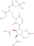 3N’-Boc-α-(aminoacetyl)propyl-N-2’,3’,5’-tri-O-acetyluridine