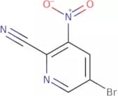 5-Bromo-2-cyano-3-nitropyridine