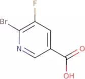 6-Bromo-5-fluoronicotinic acid