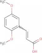 (2E)-3-(2,5-Dimethoxyphenyl)acrylic acid