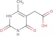 (6-Methyl-2,4-dioxo-1,2,3,4-tetrahydropyrimidin-5-yl)acetic acid