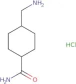 4-(Aminomethyl)cyclohexane-1-carboxamide hydrochloride