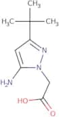 2-(5-Amino-3-tert-butyl-1H-pyrazol-1-yl)acetic acid