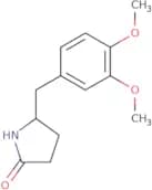 5-[(3,4-Dimethoxyphenyl)methyl]pyrrolidin-2-one