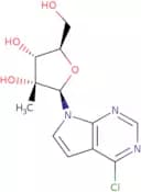 4-Chloro-7-(2-C-methyl-b-D-ribofuranosyl)-7H-pyrrolo[2,3-d]pyrimidine