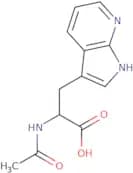 2-Acetamido-3-{1H-pyrrolo[2,3-b]pyridin-3-yl}propanoic acid