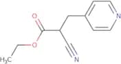 Ethyl 2-cyano-3-(pyridin-4-yl)propanoate