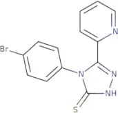 4-(4-Bromophenyl)-5-(pyridin-2-yl)-4H-1,2,4-triazole-3-thiol
