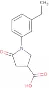 1-(3-Ethylphenyl)-5-oxopyrrolidine-3-carboxylic acid