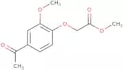 Methyl 2-(4-acetyl-2-methoxyphenoxy)acetate