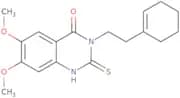 3-[2-(Cyclohex-1-en-1-yl)ethyl]-6,7-dimethoxy-2-sulfanyl-3,4-dihydroquinazolin-4-one