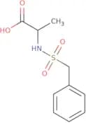 2-(Phenylmethanesulfonamido)propanoic acid
