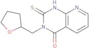 3-(Oxolan-2-ylmethyl)-2-sulfanylidene-1H,2H,3H,4H-pyrido[2,3-d]pyrimidin-4-one