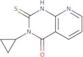 3-Cyclopropyl-2-sulfanylidene-1H,2H,3H,4H-pyrido[2,3-d]pyrimidin-4-one