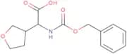 2-(((Benzyloxy)carbonyl)amino)-2-(tetrahydrofuran-3-yl)acetic acid